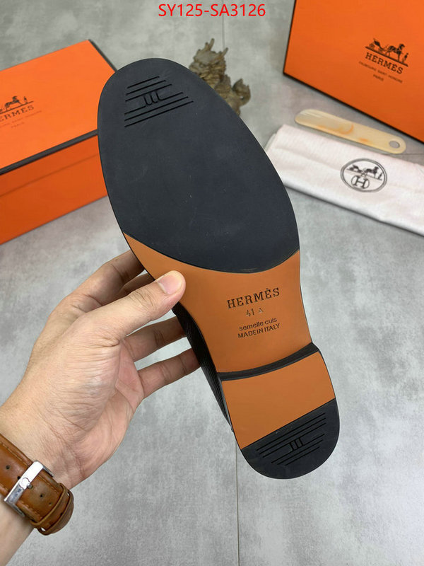 Men Shoes-Hermes supplier in china ID: SA3126 $: 125USD