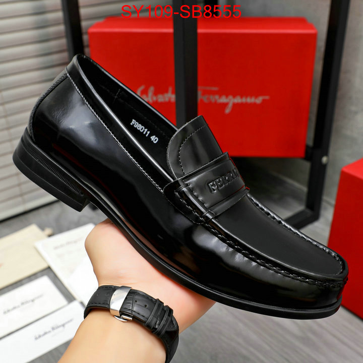 Men shoes-Ferragamo 1:1 replica wholesale ID: SB8555 $: 109USD