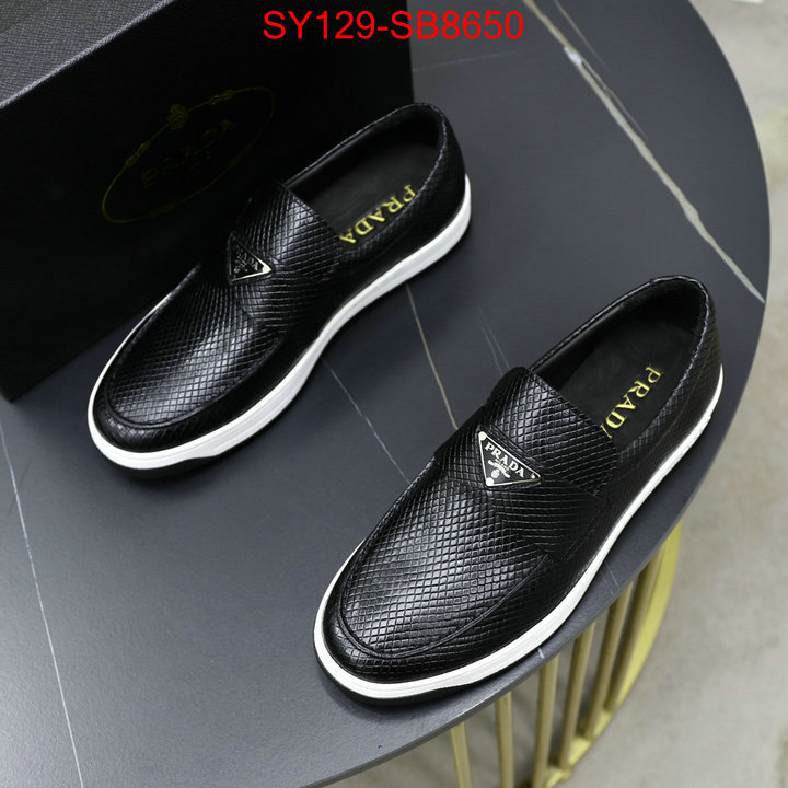 Men shoes-Prada 1:1 replica ID: SB8650 $: 129USD