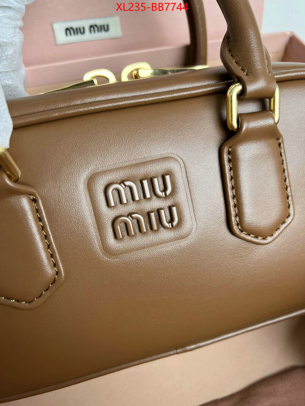 Miu Miu Bags(TOP)-Handbag- online store ID: BB7744 $: 235USD,