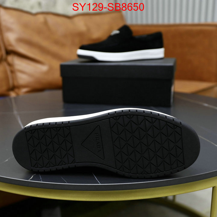 Men shoes-Prada 1:1 replica ID: SB8650 $: 129USD