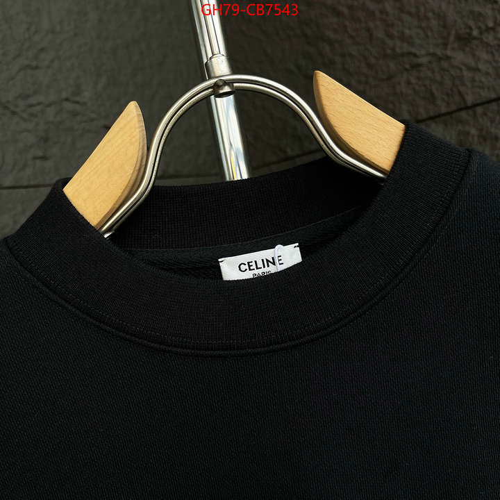 Clothing-Celine 7 star quality designer replica ID: CB7543 $: 79USD