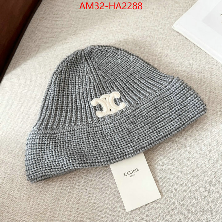 Cap(Hat)-Celine designer 1:1 replica ID: HA2288 $: 32USD