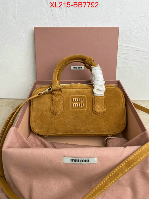 Miu Miu Bags(TOP)-Crossbody- best quality designer ID: BB7792 $: 215USD,