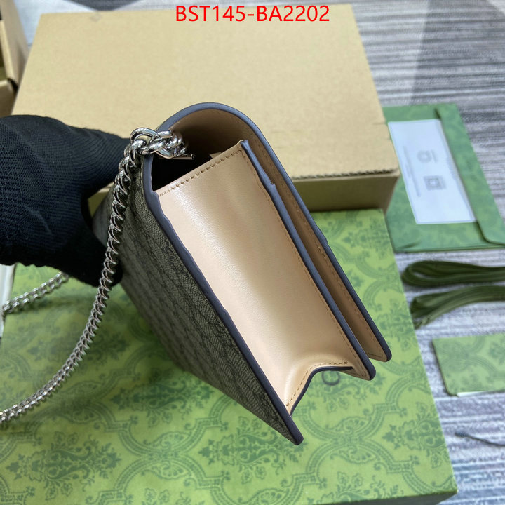 Gucci Bags(TOP)-Crossbody- replicas ID: BA2202 $: 145USD,