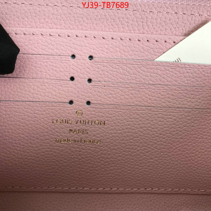 LV Bags(4A)-Wallet 7 star ID: TB7689 $: 39USD,