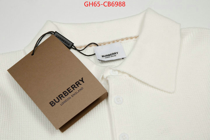 Clothing-Burberry aaaaa+ class replica ID: CB6988 $: 65USD