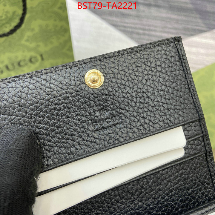 Gucci Bags(TOP)-Wallet- we provide top cheap aaaaa ID: TA2221 $: 79USD,