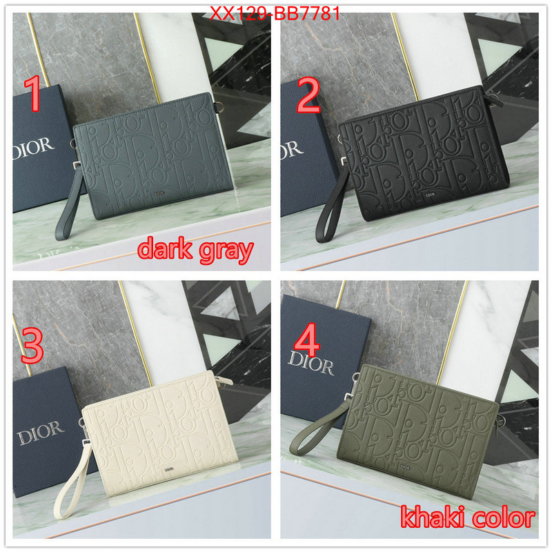 Dior Bags(TOP)-Clutch- wholesale imitation designer replicas ID: BB7781 $: 129USD,