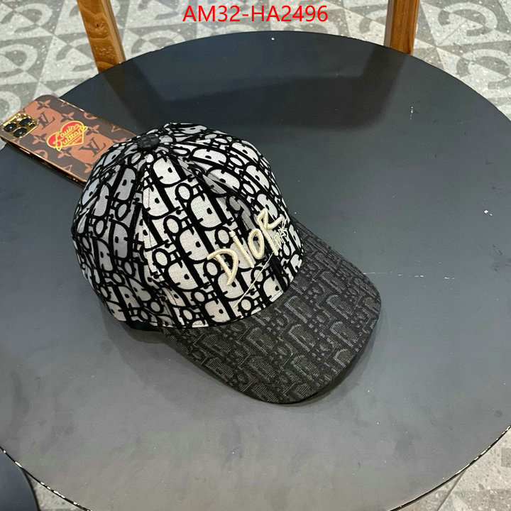 Cap (Hat)-Dior customize best quality replica ID: HA2496 $: 32USD