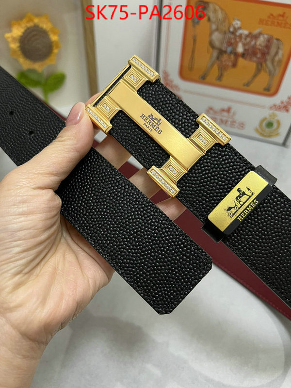 Belts-Hermes where to buy fakes ID: PA2606 $: 75USD