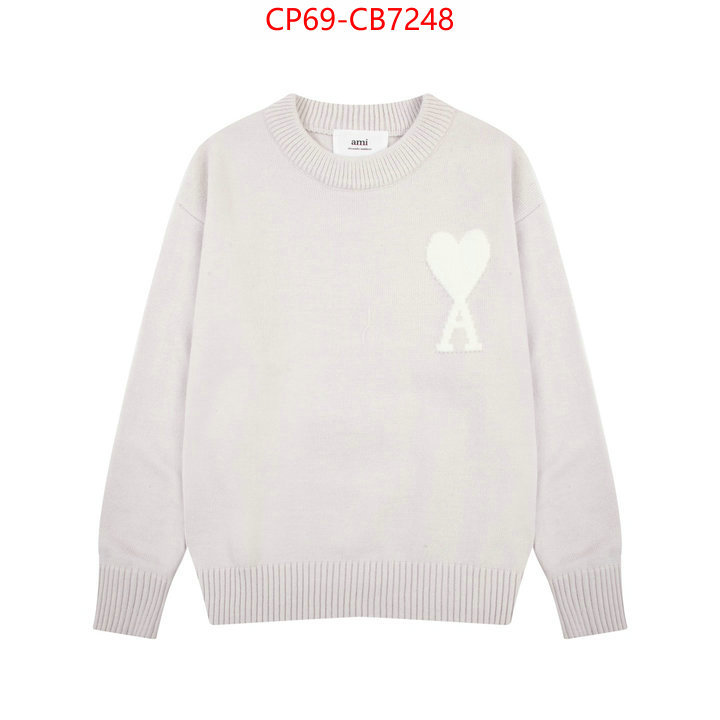 Clothing-AMI replica 1:1 high quality ID: CB7248 $: 69USD