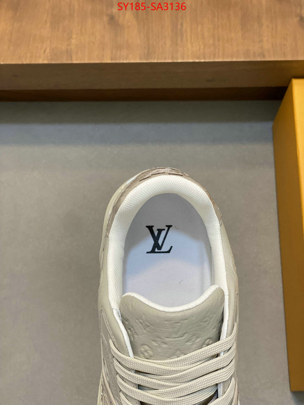 Men Shoes-LV best quality fake ID: SA3136 $: 185USD