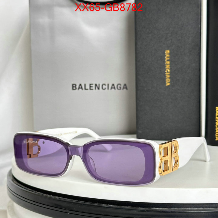 Glasses-Balenciaga high quality customize ID: GB8782 $: 65USD