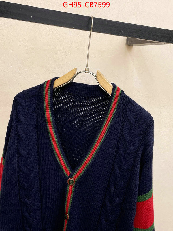 Clothing-Gucci what is aaaaa quality ID: CB7599 $: 95USD