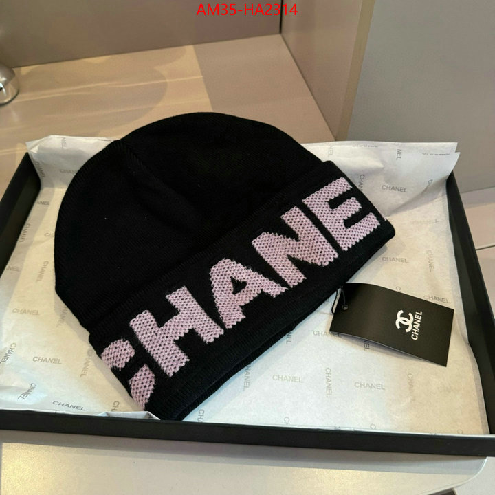 Cap (Hat)-Chanel where can i buy the best quality ID: HA2314 $: 35USD