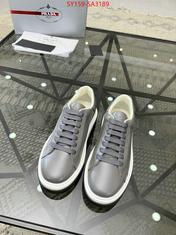 Men shoes-Prada fake ID: SA3189 $: 159USD