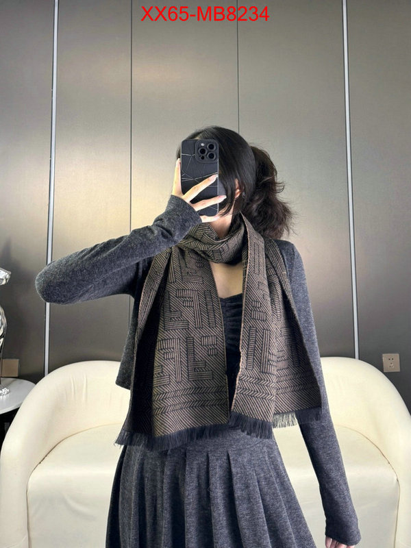 Scarf-Fendi from china ID: MB8234 $: 65USD