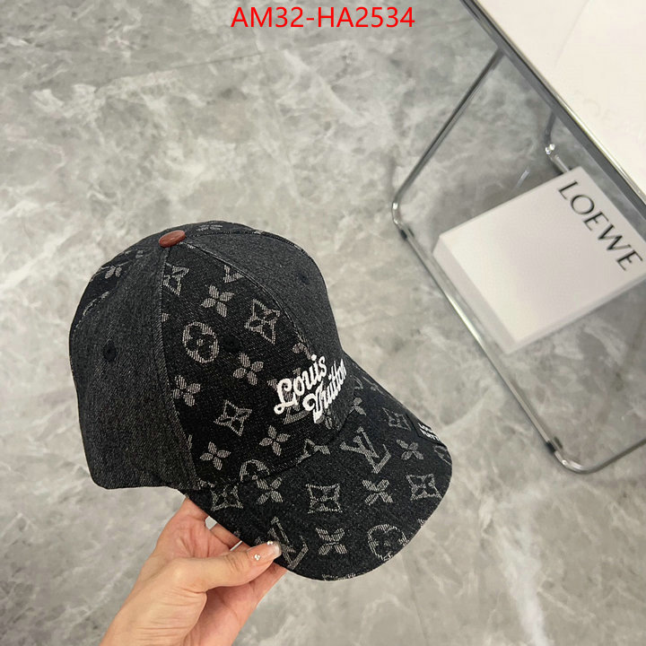 Cap(Hat)-LV high quality designer replica ID: HA2534 $: 32USD