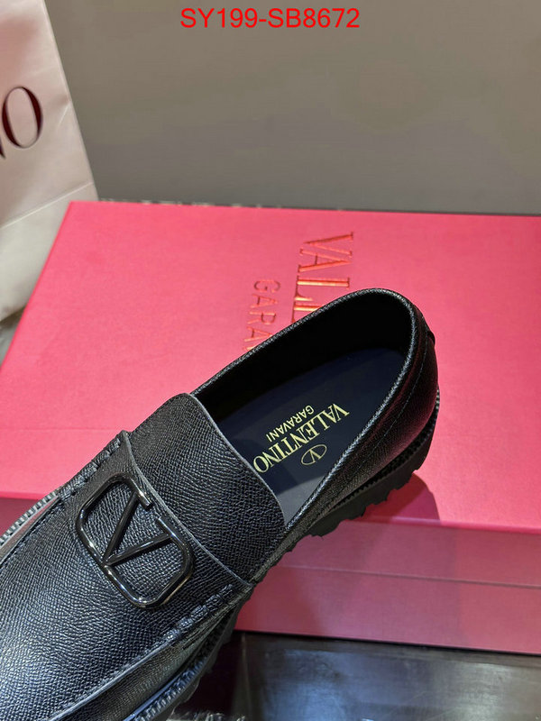 Men Shoes-Valentino buying replica ID: SB8672 $: 199USD