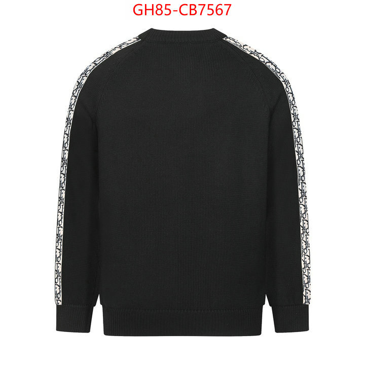 Clothing-Dior 2024 luxury replicas ID: CB7567 $: 85USD