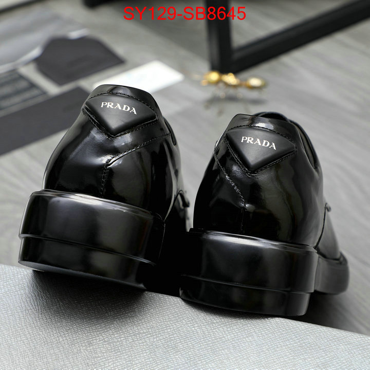 Men shoes-Prada high quality customize ID: SB8645 $: 129USD