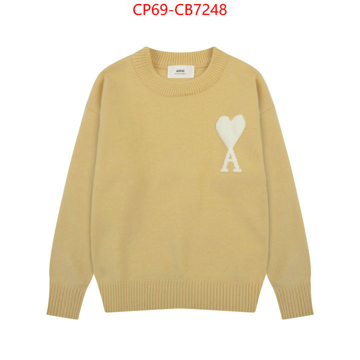 Clothing-AMI replica 1:1 high quality ID: CB7248 $: 69USD