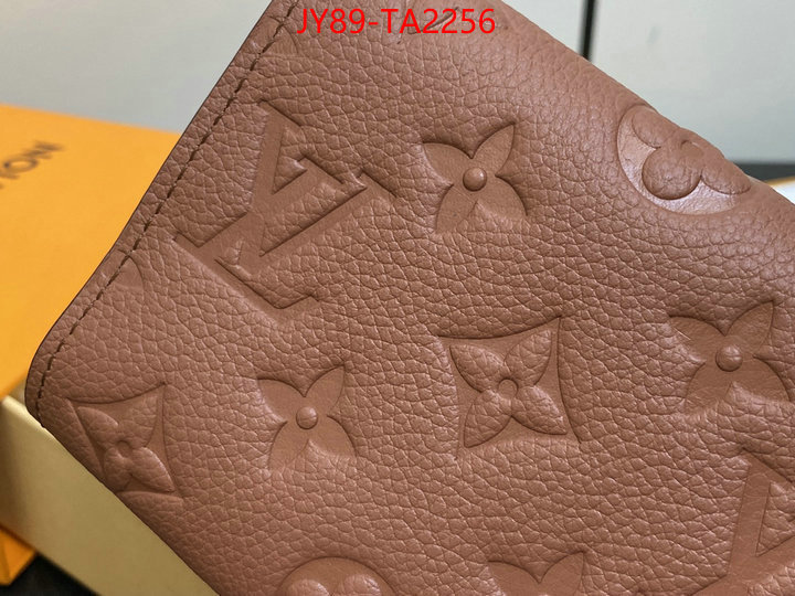 LV Bags(TOP)-Wallet where can you buy a replica ID: TA2256 $: 89USD,