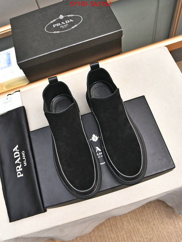 Men shoes-Prada 2024 replica wholesale cheap sales online ID: SA3192 $: 109USD