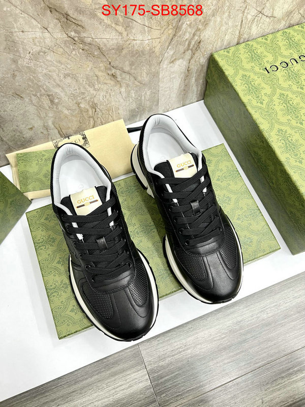 Men Shoes-Gucci best quality fake ID: SB8568 $: 175USD