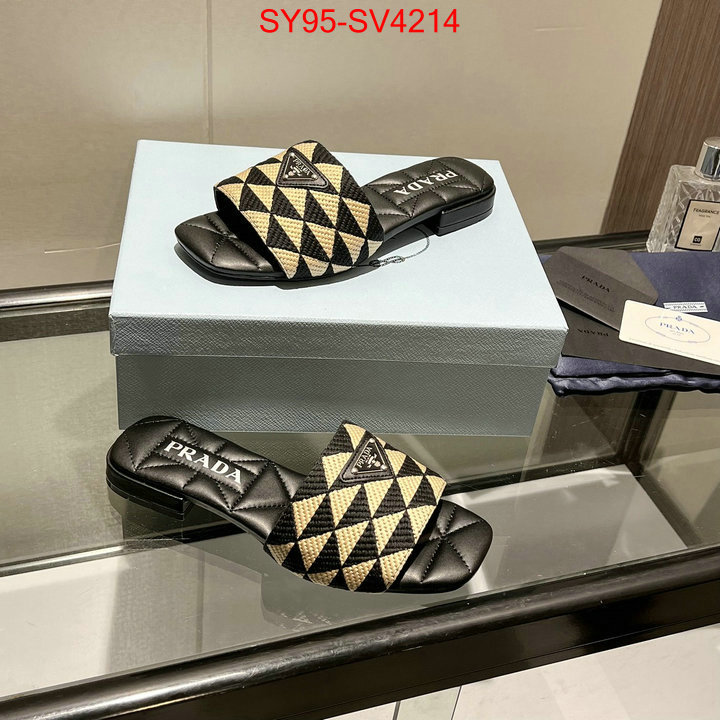 Women Shoes-Prada aaaaa+ replica ID：SV4214 $: 95USD