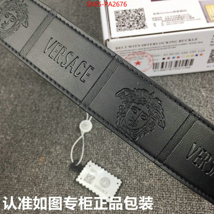 Belts-Versace top quality fake ID: PA2676 $: 65USD