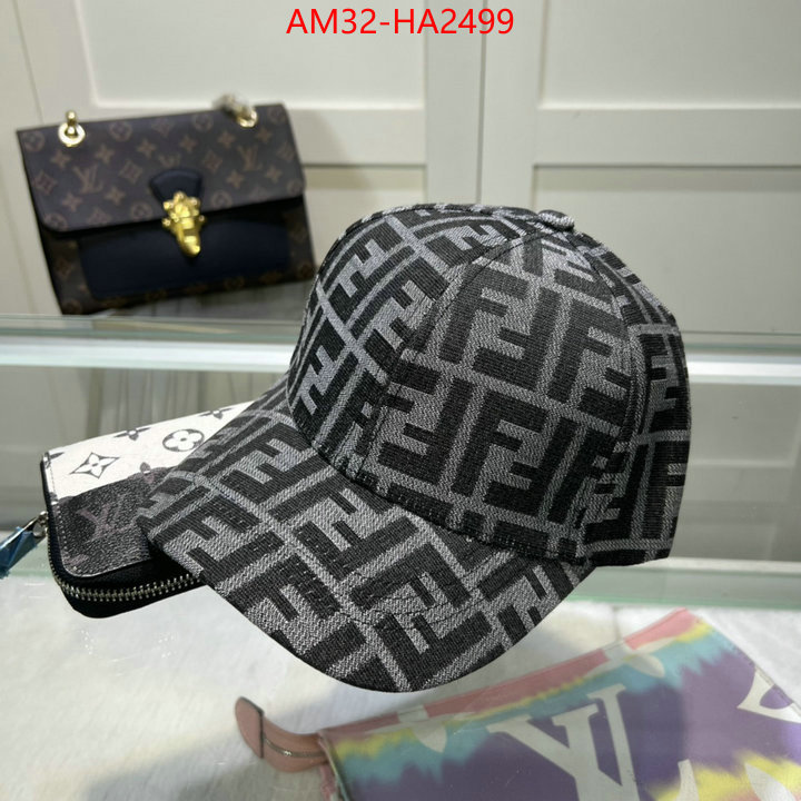 Cap(Hat)-Fendi luxury fake ID: HA2499 $: 32USD