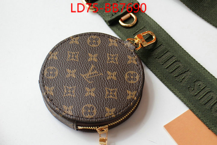 LV Bags(TOP)-Shoulder Strap- replica sale online ID: BB7690 $: 75USD,