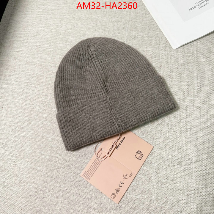 Cap(Hat)-Miu Miu replica 2024 perfect luxury ID: HA2360 $: 32USD