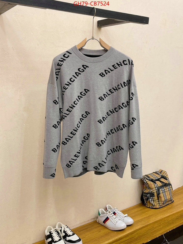 Clothing-Balenciaga we offer ID: CB7524 $: 79USD