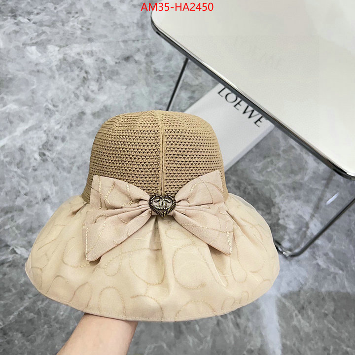 Cap (Hat)-Chanel high quality 1:1 replica ID: HA2450 $: 35USD