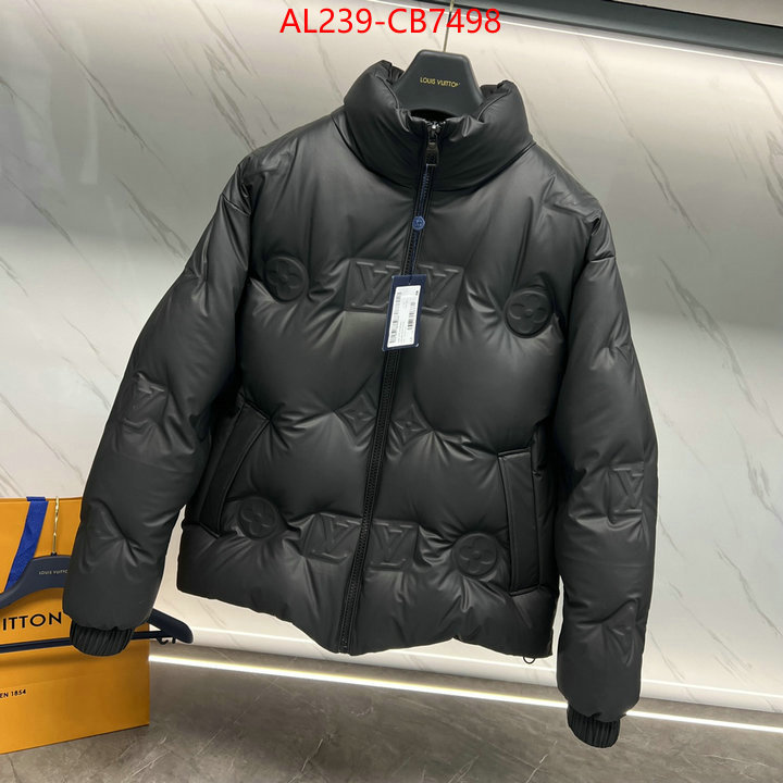 Down jacket Women-LV the quality replica ID: CB7498 $: 239USD