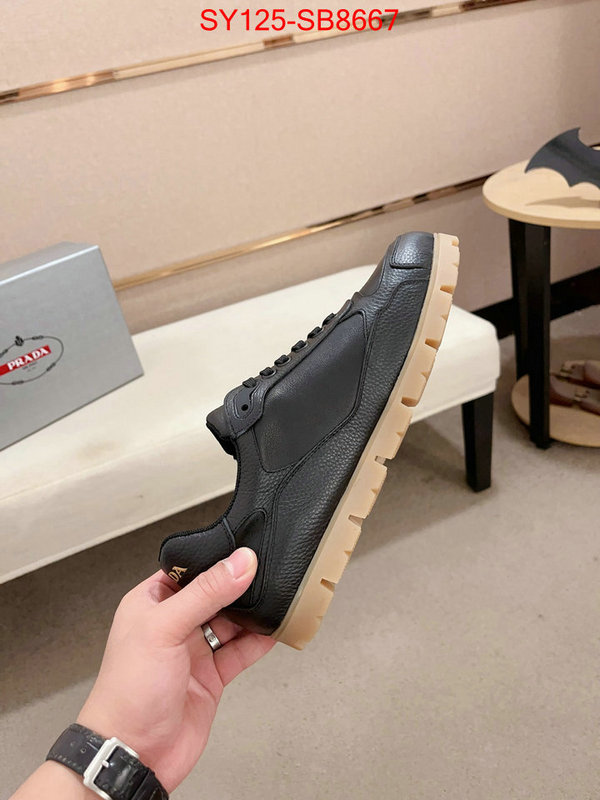 Men shoes-Prada where can i find ID: SB8667 $: 125USD