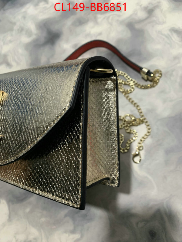 Christian Louboutin Bags(TOP)-Crossbody- fashion designer ID: BB6851 $: 149USD,