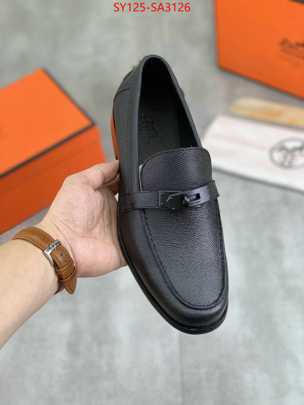 Men Shoes-Hermes supplier in china ID: SA3126 $: 125USD