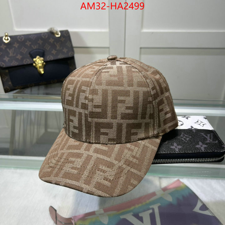 Cap(Hat)-Fendi luxury fake ID: HA2499 $: 32USD