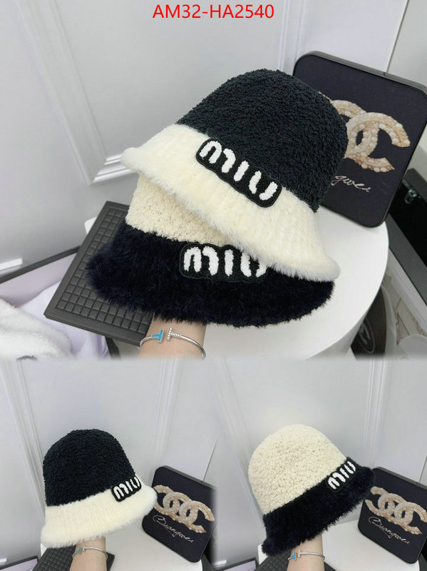 Cap(Hat)-Miu Miu we provide top cheap aaaaa ID: HA2540 $: 32USD