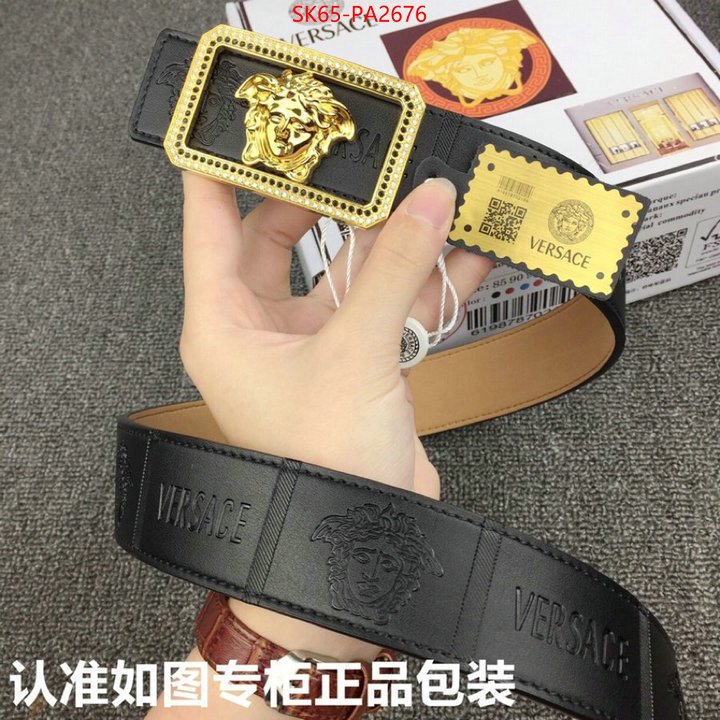 Belts-Versace top quality fake ID: PA2676 $: 65USD