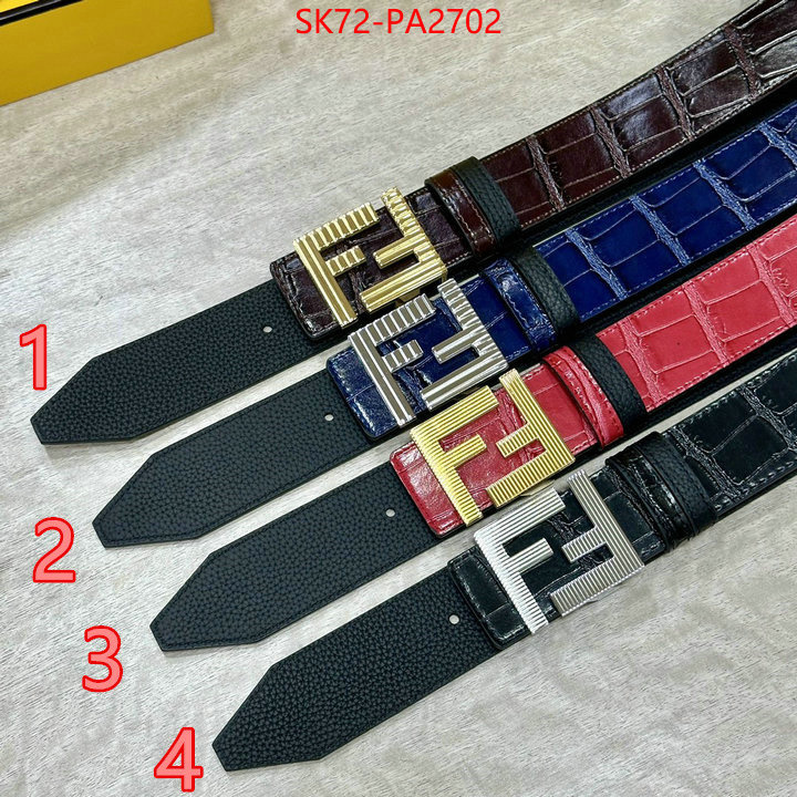 Belts-Fendi is it illegal to buy dupe ID:PA2702 $: 72USD