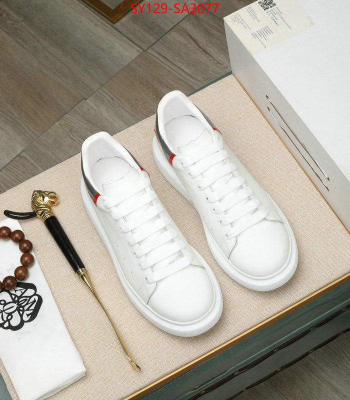 Men Shoes-Alexander McQueen 2024 luxury replicas ID: SA3077 $: 129USD