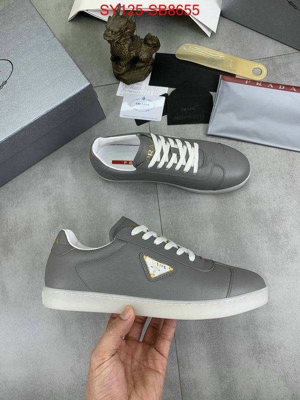 Men shoes-Prada sell high quality ID: SB8655 $: 125USD