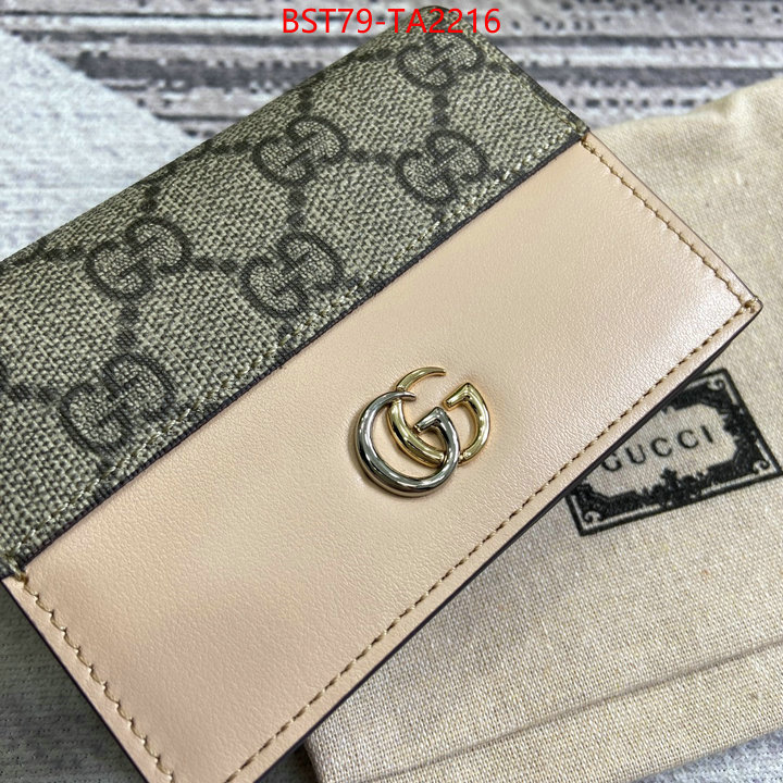 Gucci Bags(TOP)-Wallet- where can i find ID: TA2216 $: 79USD,