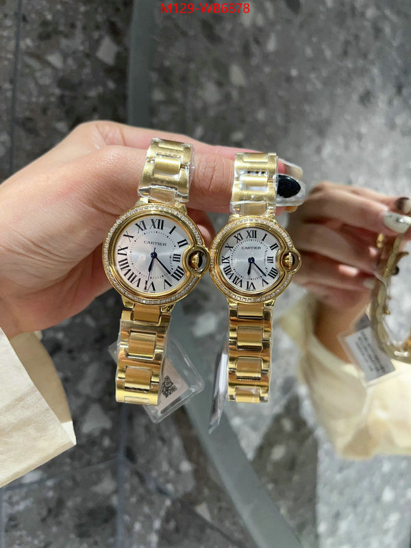 Watch(4A)-Cartier sell online luxury designer ID: WB6878 $: 129USD