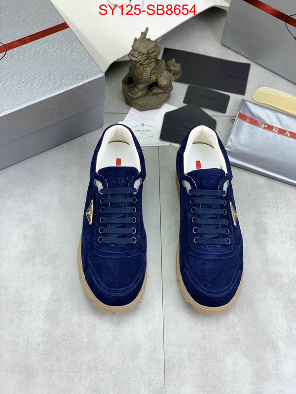 Men shoes-Prada high quality online ID: SB8654 $: 125USD